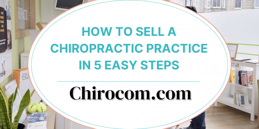 How to sell a chiropractic practice