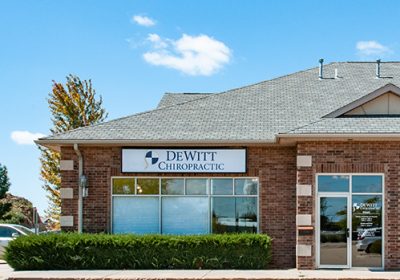 Chiropractic-Coralville-IA-Office-With-Signage