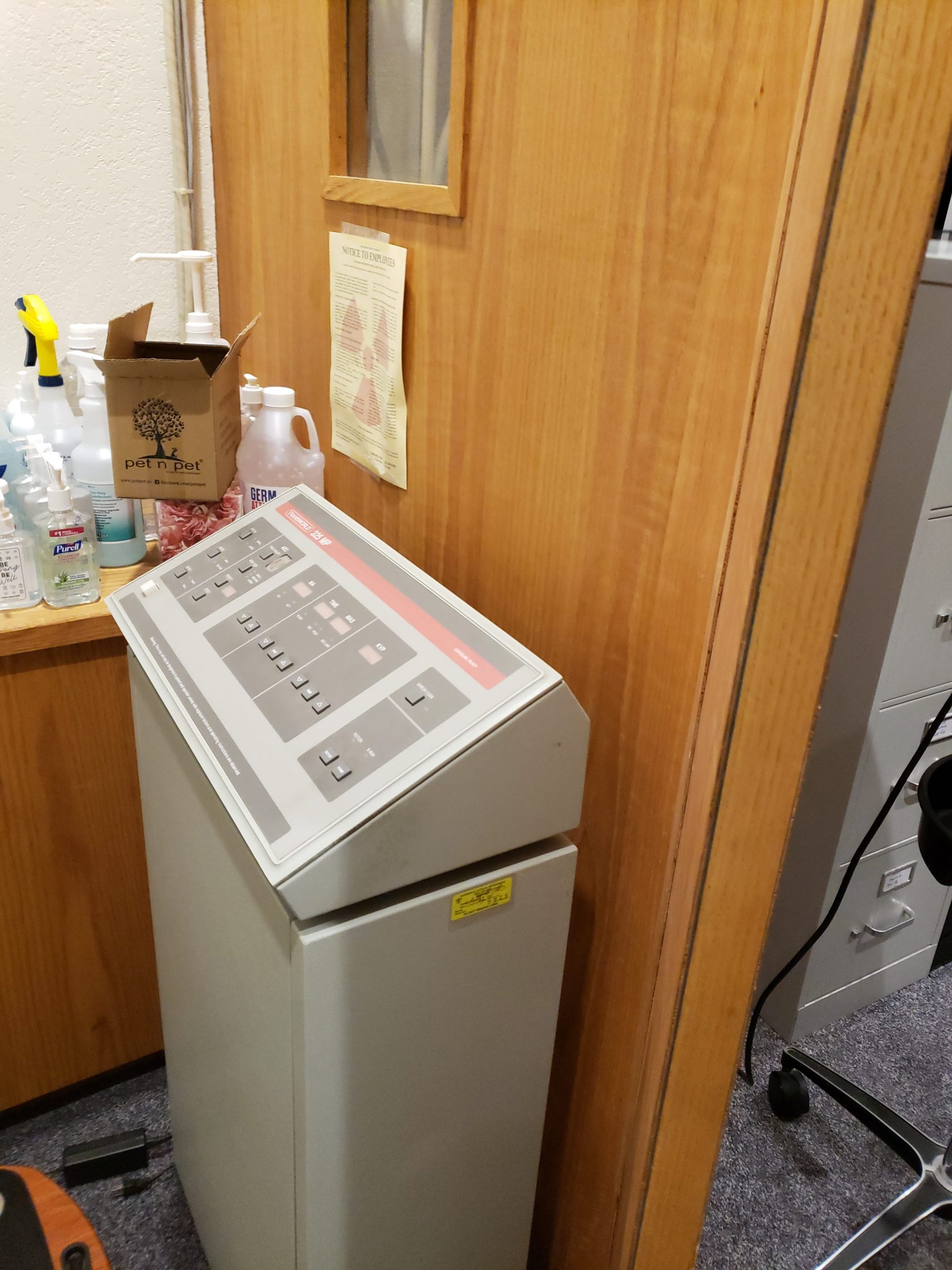 FREE X-RAY MACHINE, COMPLETE TRANS-WORLD SYSTEM