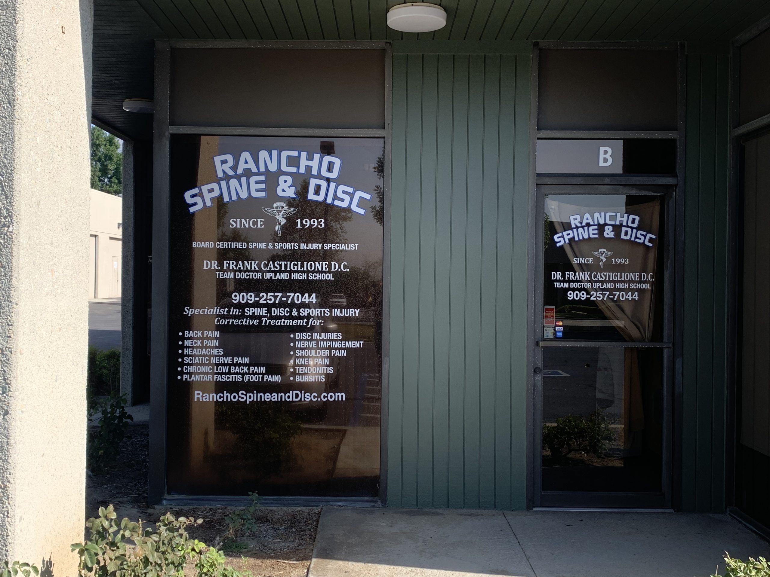 FULLY EQUIPPED CHIRO. OFFICE FOR RENT 4 days/wk., includes DIGITAL XRAY & SPINAL DECOMPRESSION