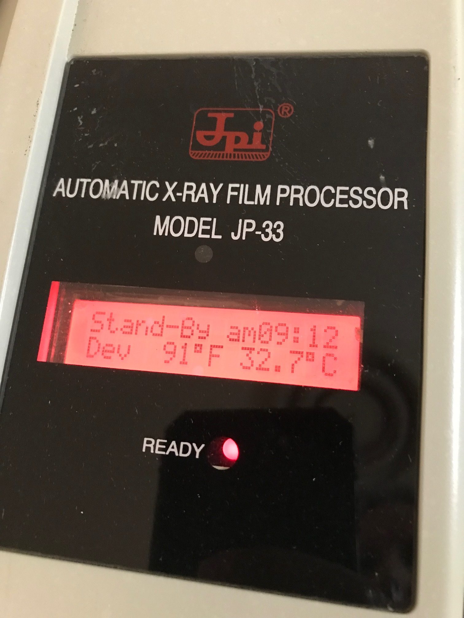 JPI Film Processor JP-33. Used. Good working condition