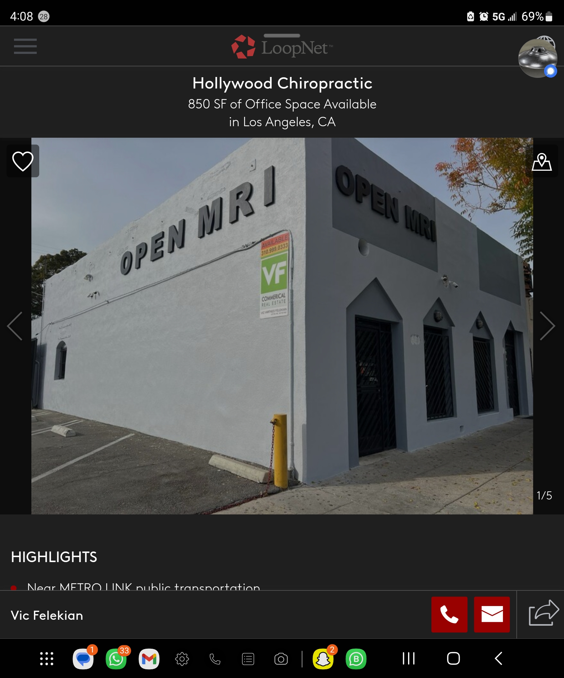 1127 Vermont — Hollywood FREESTAN