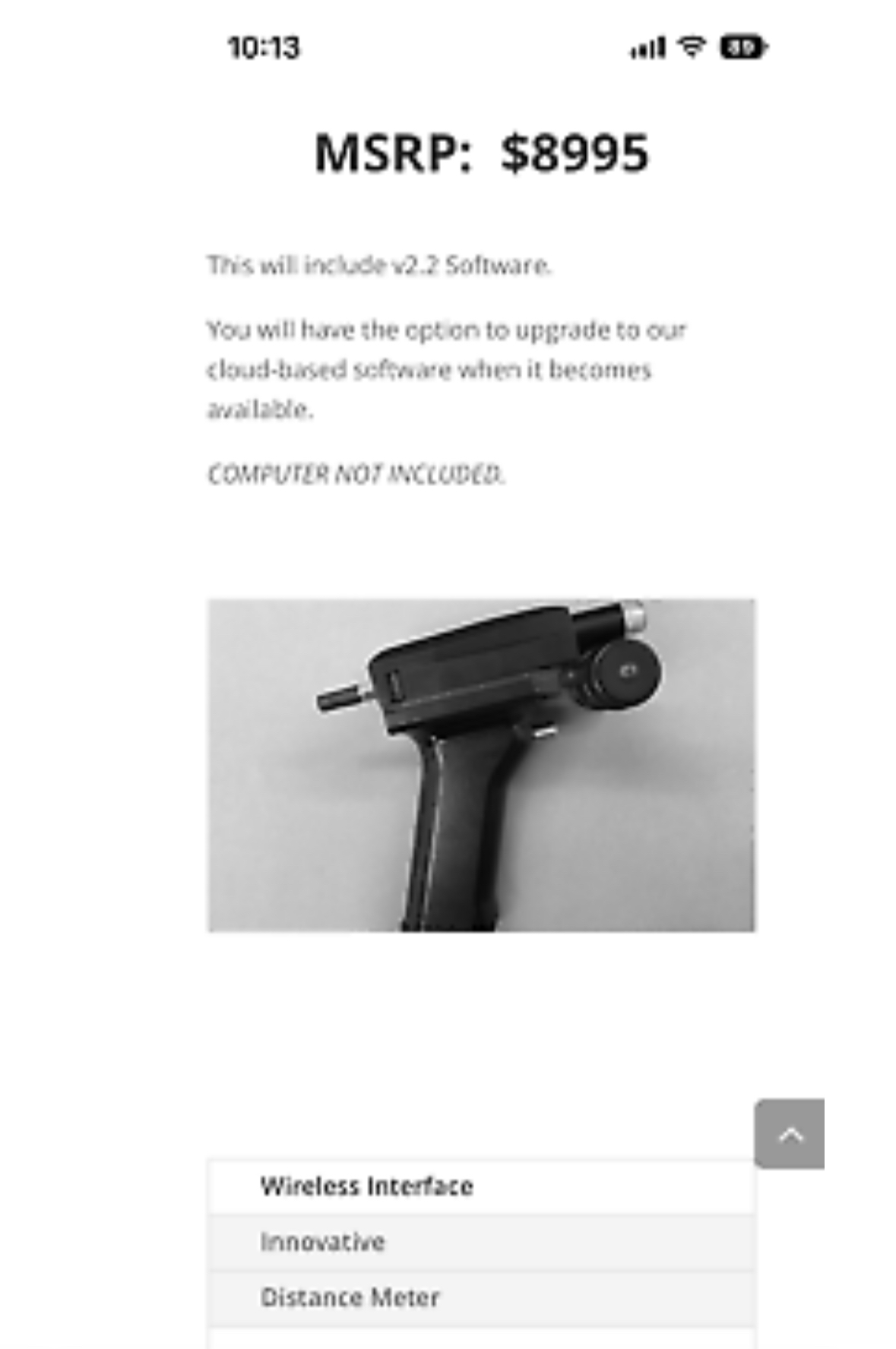 Titron c7000 infrared thermography