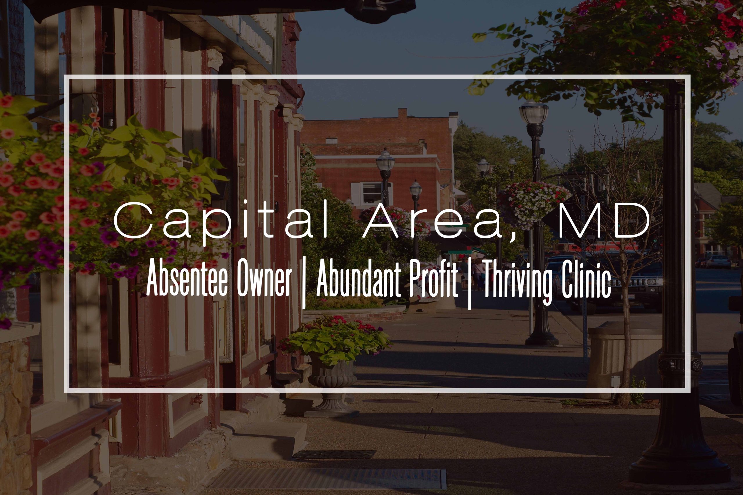 Clinic for Sale: Capital Area, MD