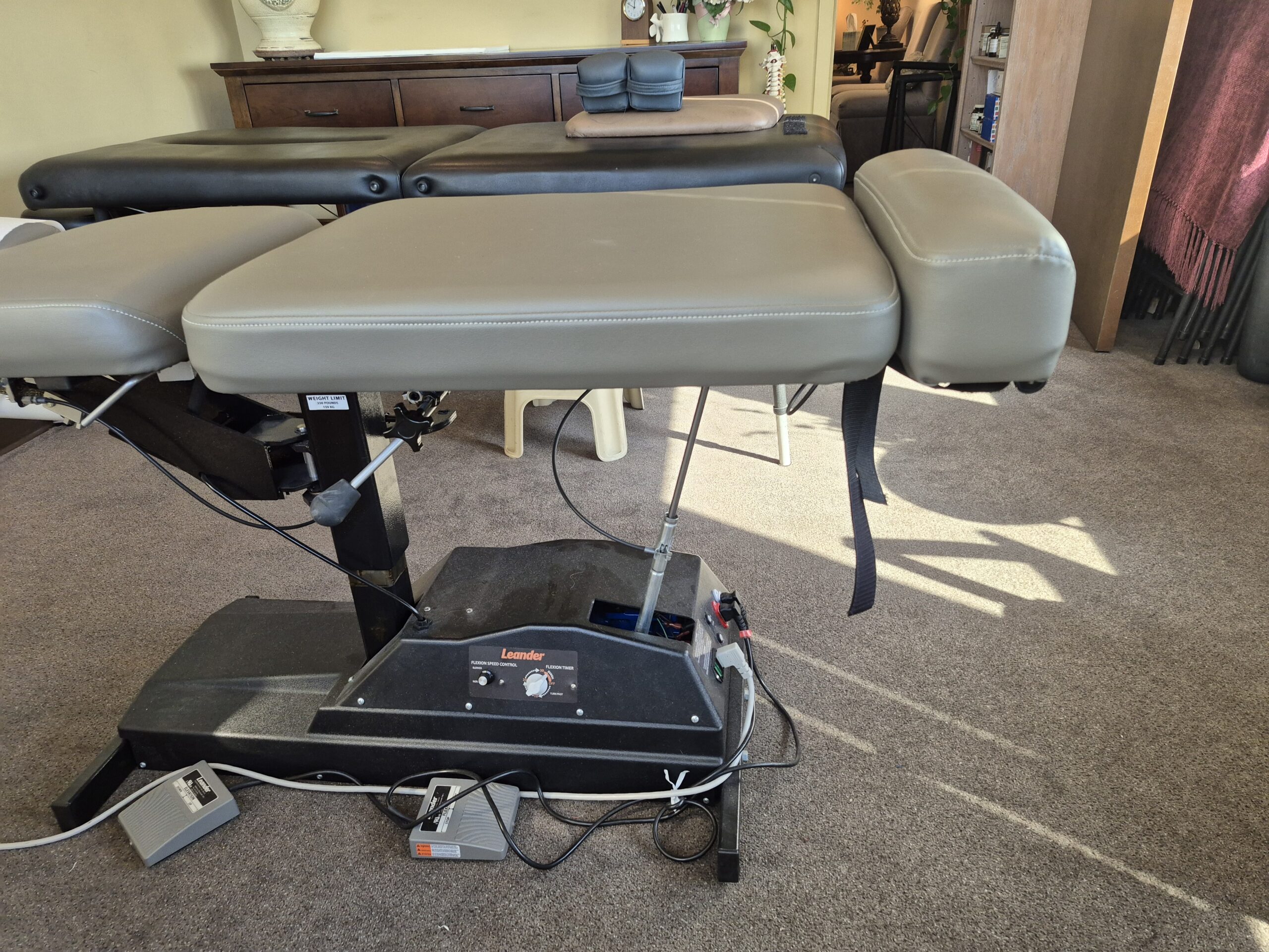 Leander 950 Table with Pelvic Drop