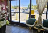 busy front street Medical office.